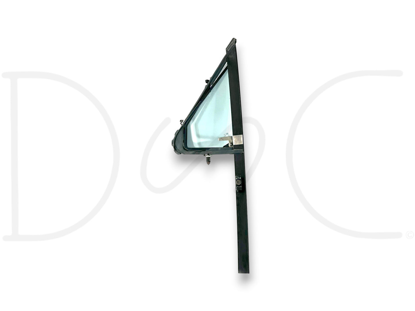 92-97 Ford F250 F350 RH Right Passenger Vent Wing Window Glass Assembly OEM