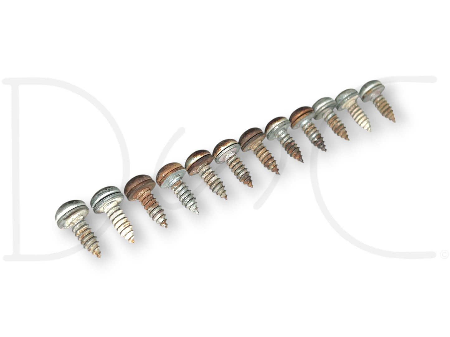 87-96 Ford F250 F350 Tailgate Inner Access Panel Screw Hardware Set OE Screws
