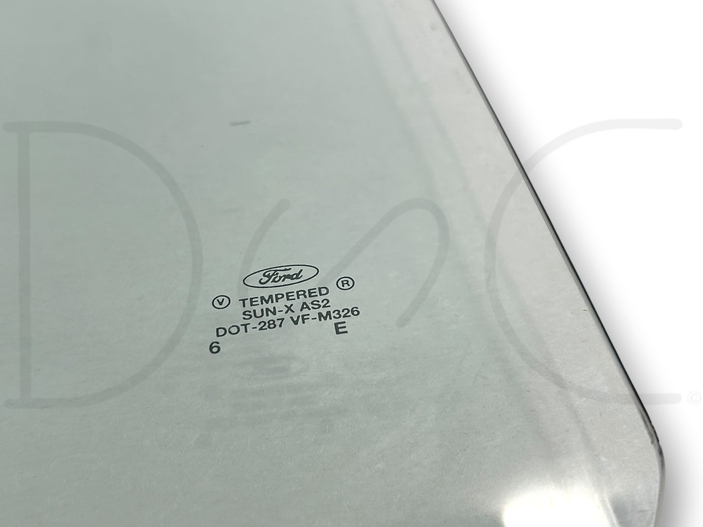92-97 Ford F250 F350 LH Left Driver Front Door Window Glass OEM