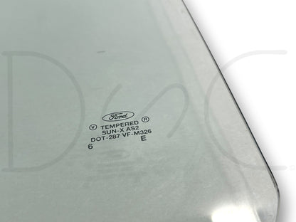 92-97 Ford F250 F350 LH Left Driver Front Door Window Glass OEM
