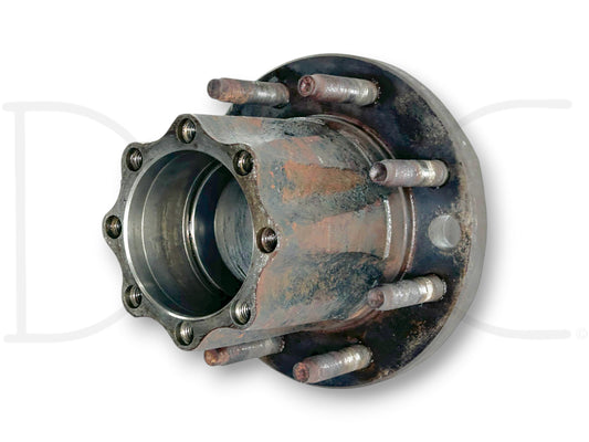 83-97 Ford F250 F350 Sterling 10.25 Rear Axle Wheel Bearing Hub OE E5Tw-Aa used with light wear, compatible with Ford F-250 and F-350 Super Duty trucks from 1985 to 1997.