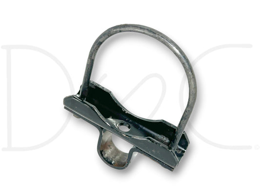 85-04 Ford F250 Sterling Rear Axle Stabilizer Sway Bar Mount Bracket OE used part with light wear, compatible with Ford Super Duty F250 and F350 models from 1985 to 2003
