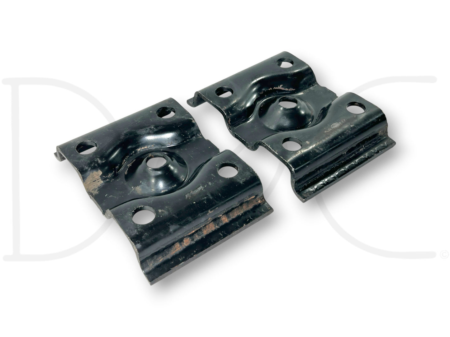 87-97 Ford F250 F350 Rear Axle Leaf Spring U Bolt Plate Set E2Ta-Ga