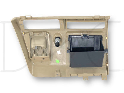 05-07 Ford F250 F350 Center Lower Dash Panel Storage Compartment Cubby Tan