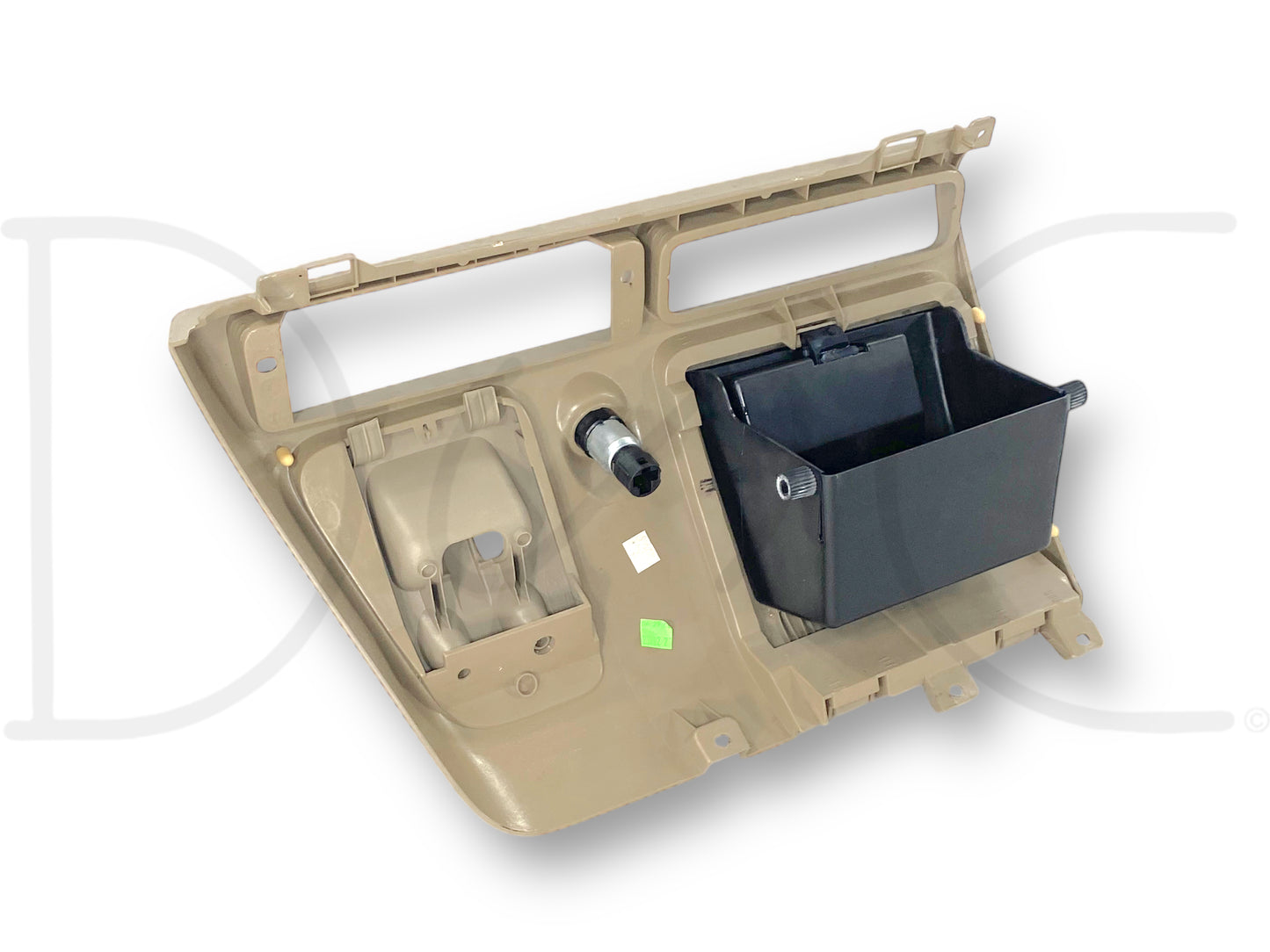 05-07 Ford F250 F350 Center Lower Dash Panel Storage Compartment Cubby Tan