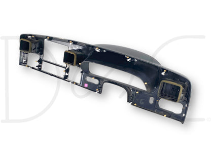 05-07 Ford F250 F350 Lariat Dash Bezel Radio Cluster Panel Black W/ Wood Trim