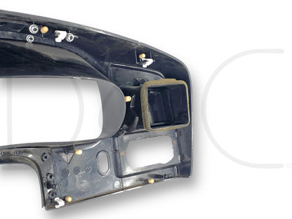 05-07 Ford F250 F350 Lariat Dash Bezel Radio Cluster Panel Black W/ Wood Trim