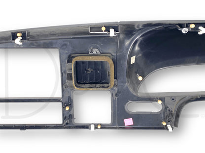 05-07 Ford F250 F350 Lariat Dash Bezel Radio Cluster Panel Black W/ Wood Trim