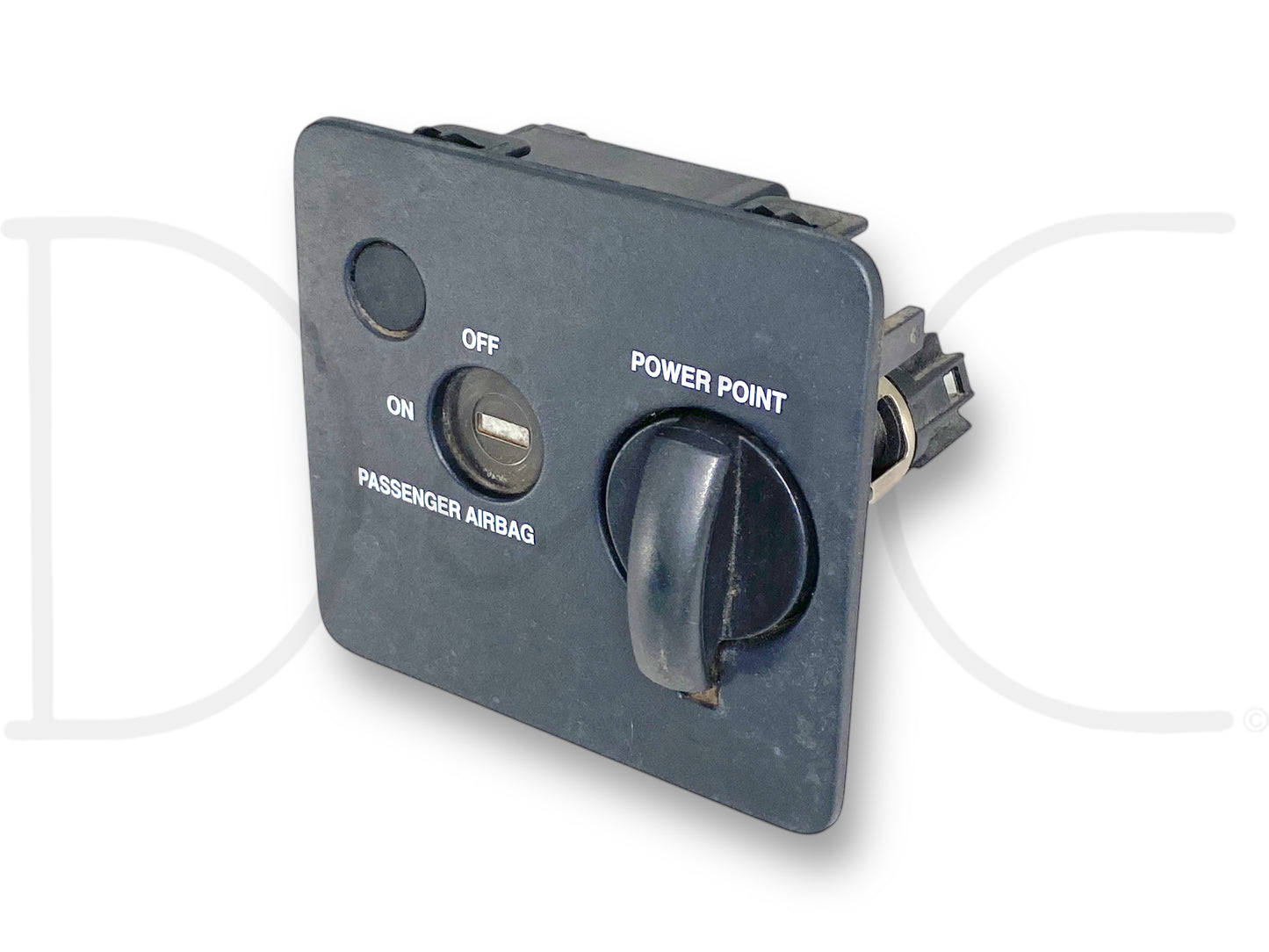 05-07 Ford F250 F350 Super Duty Dash Bezel Power Point 12V Outlet Plug OE