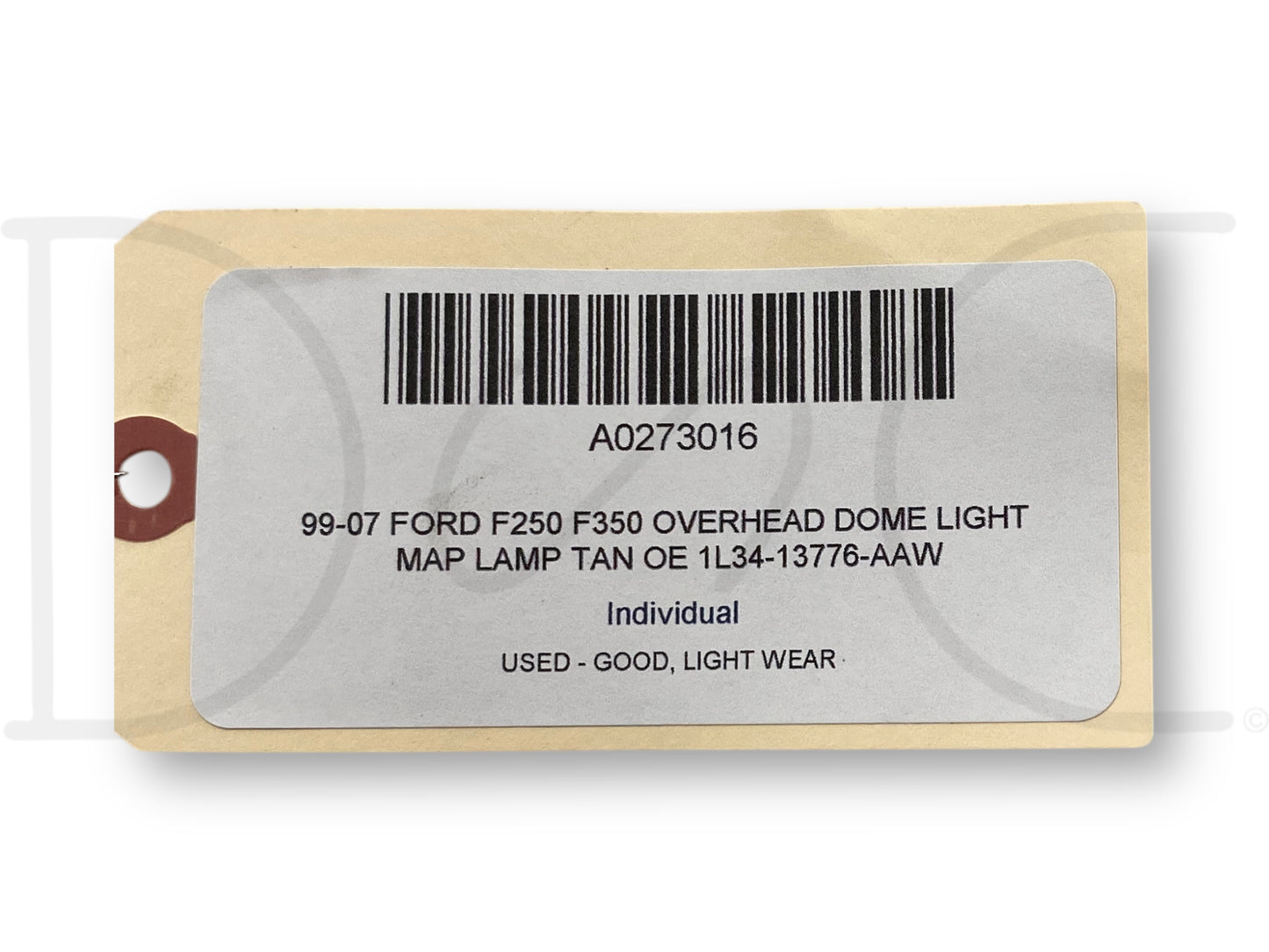 99-07 Ford F250 F350 Overhead Dome Light Map Lamp Tan OE 1L34-13776-Aaw