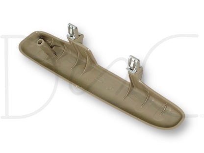 99-07 Ford F250 F350 Extended Cab RH Right Upper Rear Door Latch Trim Cover Tan
