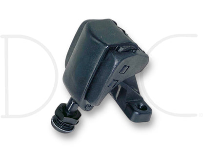 99-10 Ford F250 F350 Super Duty Extended Cab Rear Window Latch Hinge OEM used part in good condition with light wear, compatible with 1999-2010 Ford F-250, F-350, F-450, and F-550 trucks, suitable for Powerstroke diesel models and 6.0L engines.