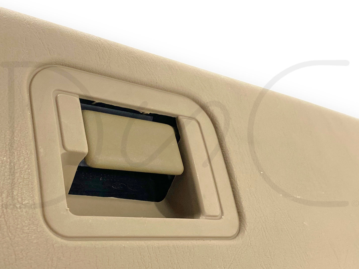 03-07 Ford F250 F350 Super Duty Tan Glove Box Storage Compartment