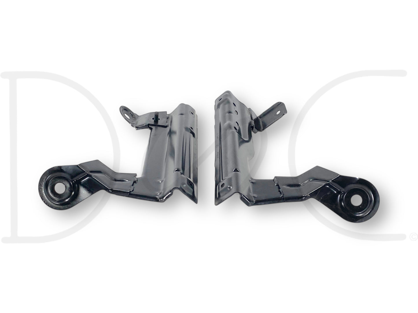 99-07 Ford F250 F350 Center Console Jump Seat Mount Bracket Base OEM Brackets, used with good condition and light wear, compatible with 1999-2007 F-250, F-350, F-450, and F-550 trucks, designed for secure mounting of jump seat center console brackets.