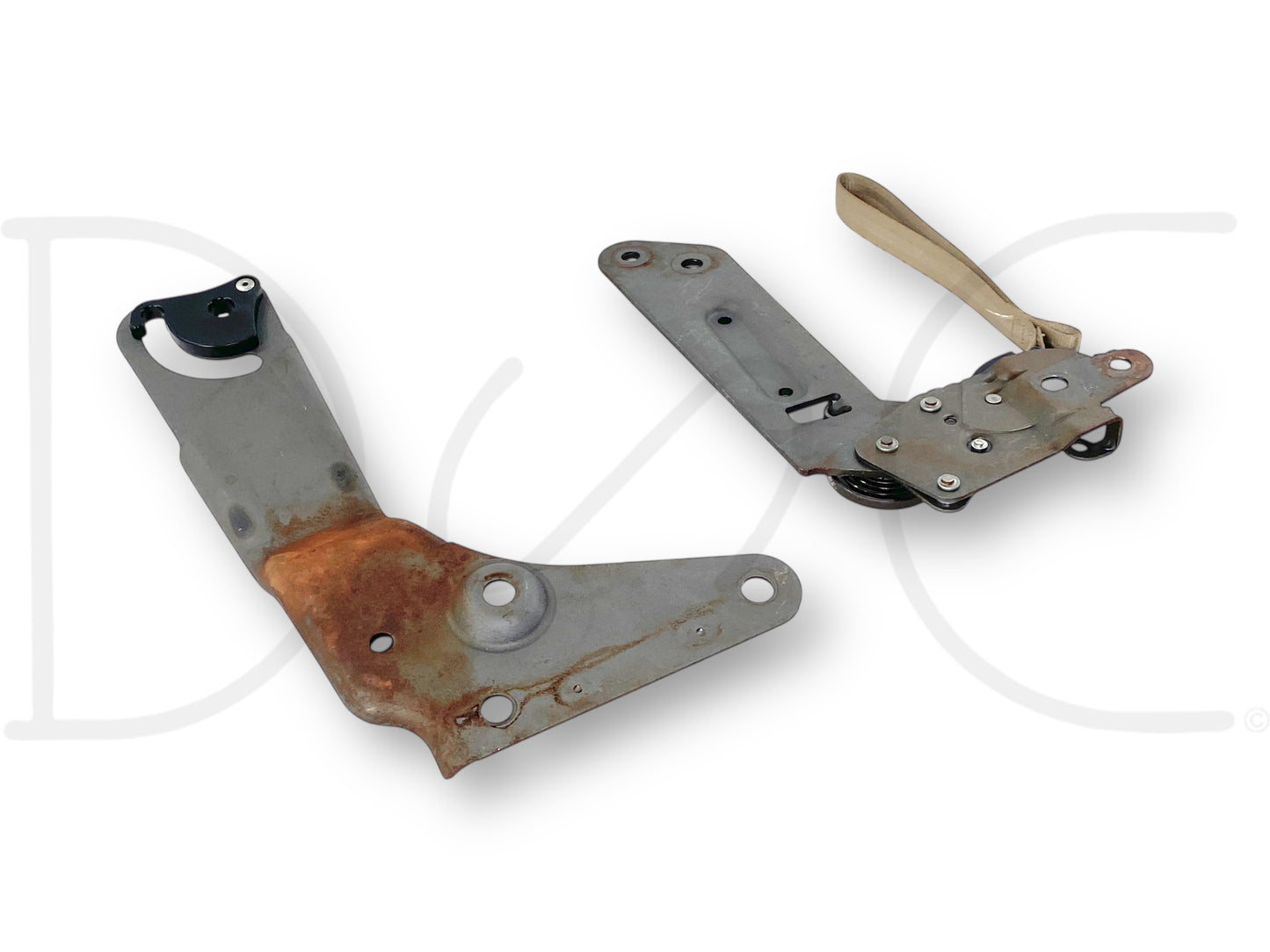 99-10 Ford F250 F350 Jump Seat Center Console Hinge Set OE Hinges
