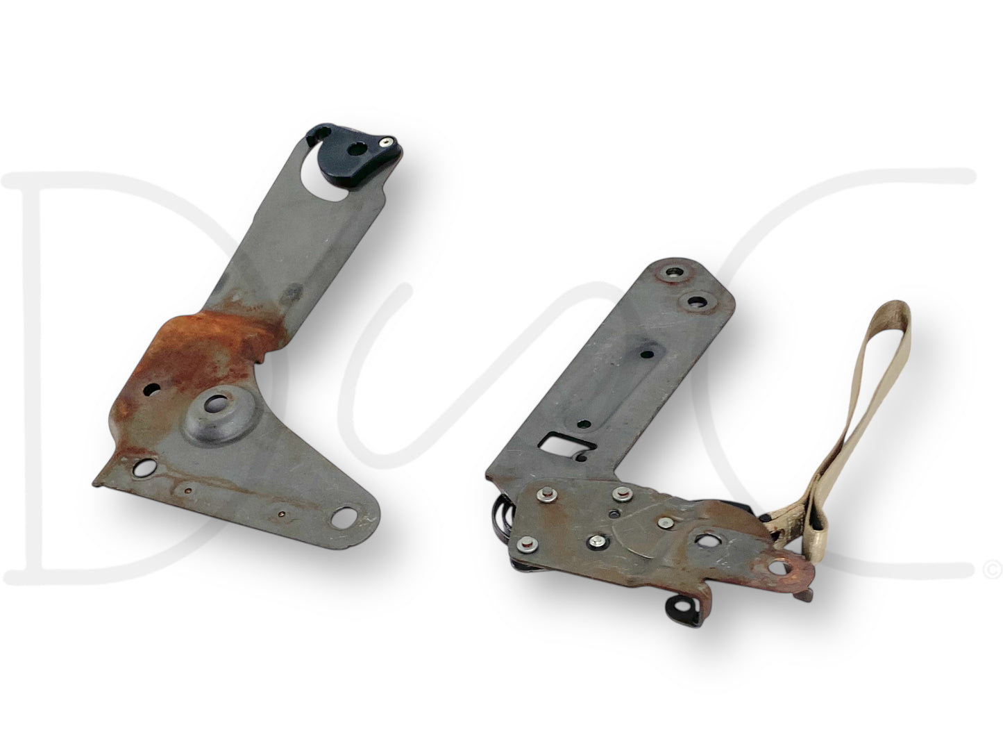 99-10 Ford F250 F350 Jump Seat Center Console Hinge Set OE Hinges