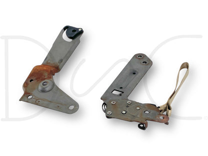 99-10 Ford F250 F350 Jump Seat Center Console Hinge Set OE Hinges