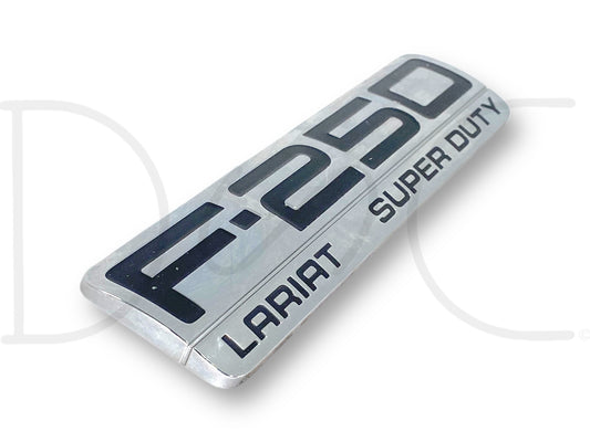 05-07 Ford F250 F-250 Lariat Super Duty Fender Badge Logo Emblem OEM