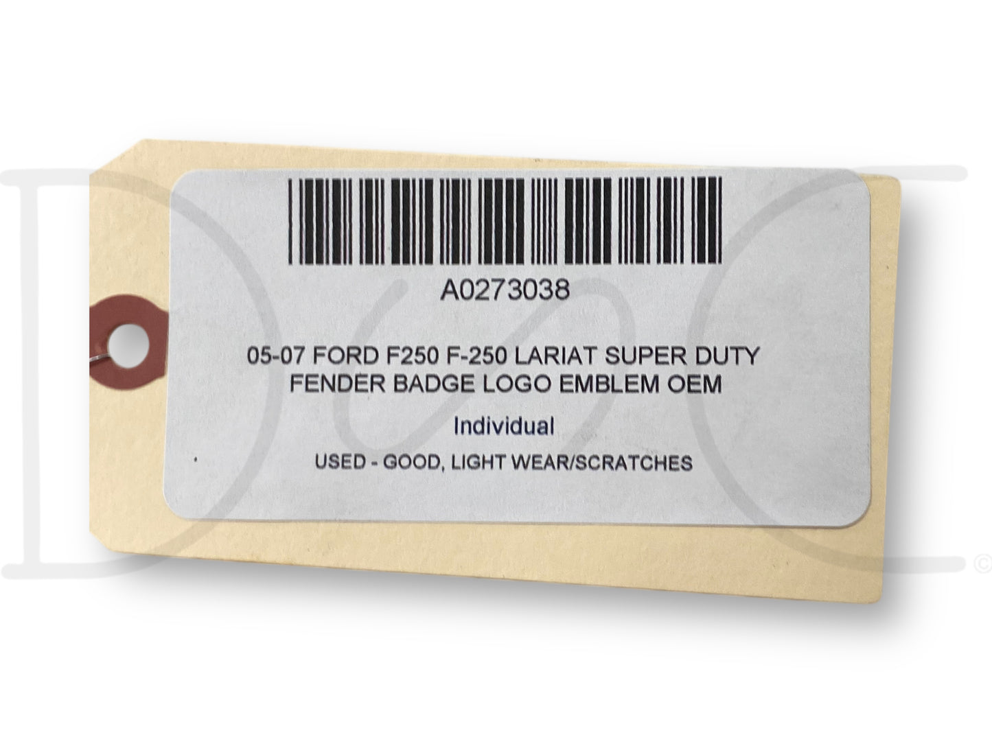 05-07 Ford F250 F-250 Lariat Super Duty Fender Badge Logo Emblem OEM
