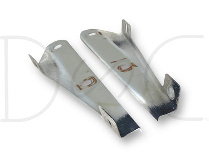 99-07 Ford F250 F350 Header Panel Bracket Set OE Mounts Pair RH Right LH Left