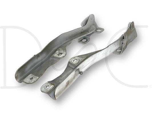 99-07 Ford F250 F350 Super Duty Hood Hinge Set White Hood Hinges OE RH LH Pair