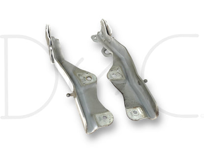 99-07 Ford F250 F350 Super Duty Hood Hinge Set White Hood Hinges OE RH LH Pair
