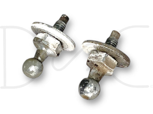 99-07 Ford F250 F350 Hood Strut Support Shock Ball Lower Stud Pair Set