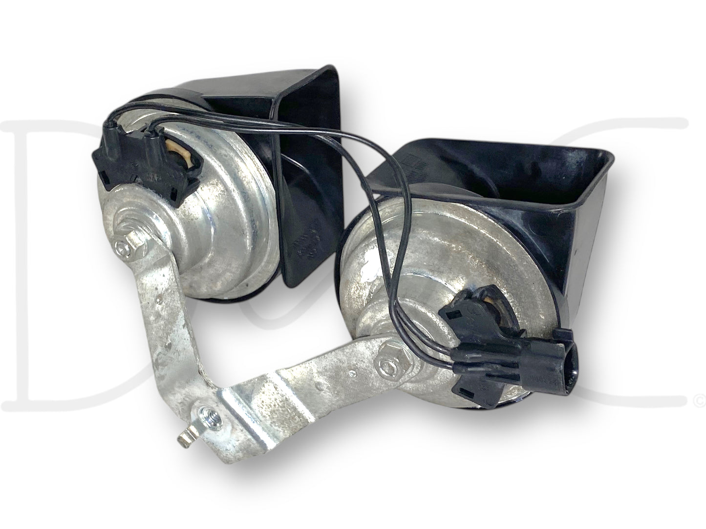 05-07 Ford F250 F350 Super Duty Horn Pair OEM Dual Note Horns