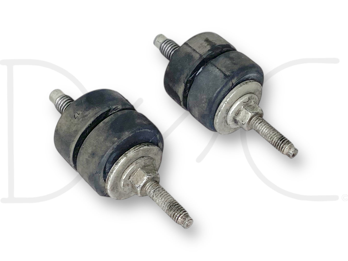 Used 03-07 Ford F250 F350 6.0 6.0L Intercooler Mounting Bolt Set Studs Bolts OE with light wear, designed for fitment on 2003-2007 F-250, F-350, F-450, and F-550 Ford Super Duty trucks with 6.0L Powerstroke diesel engines.