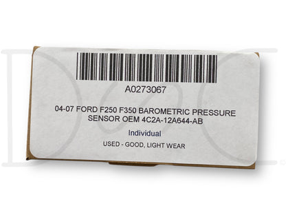 04-07 Ford F250 F350 Barometric Pressure Sensor OEM 4C2A-12A644-AB