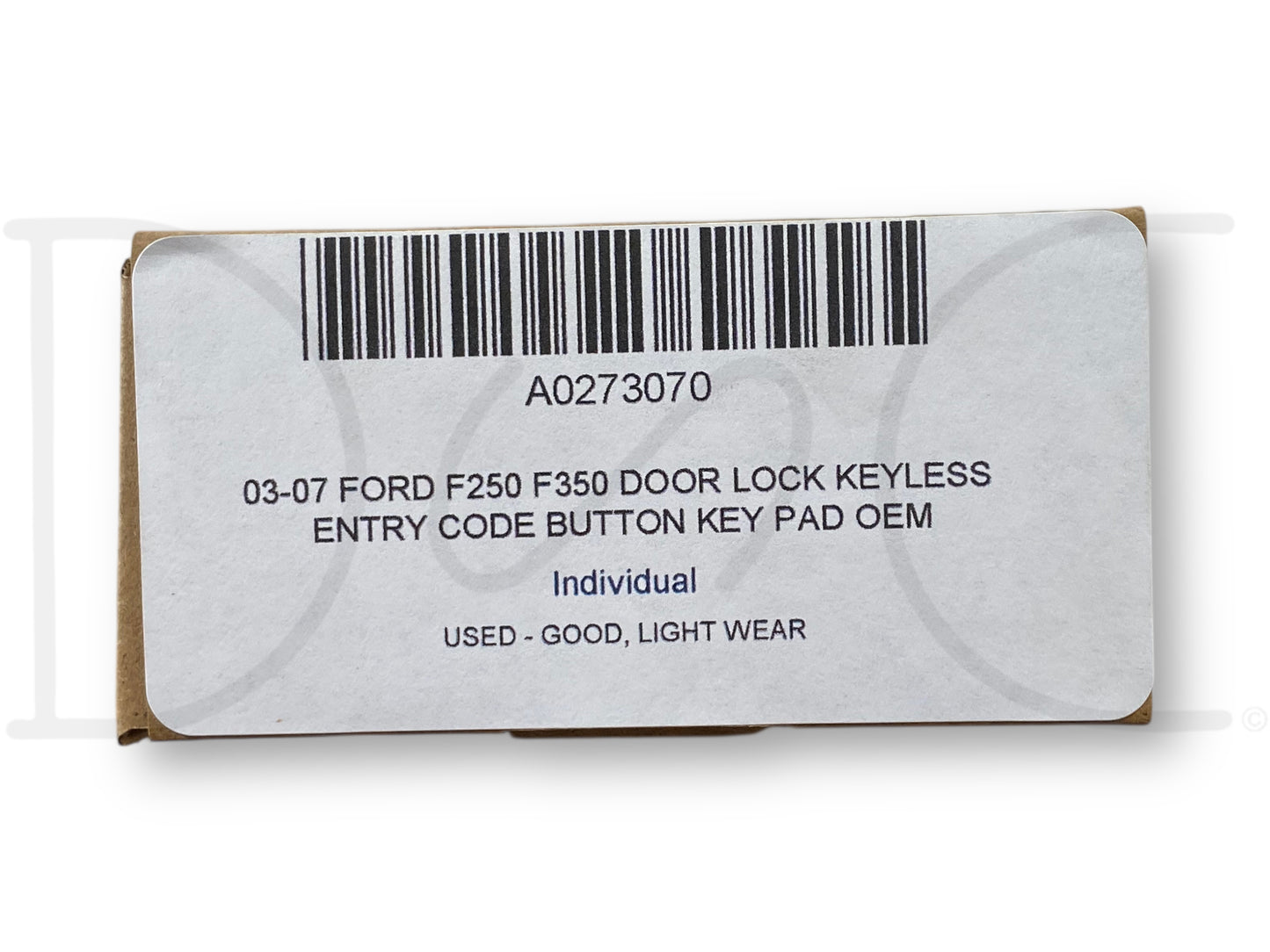 03-07 Ford F250 F350 Door Lock Keyless Entry Code Button Key Pad OEM