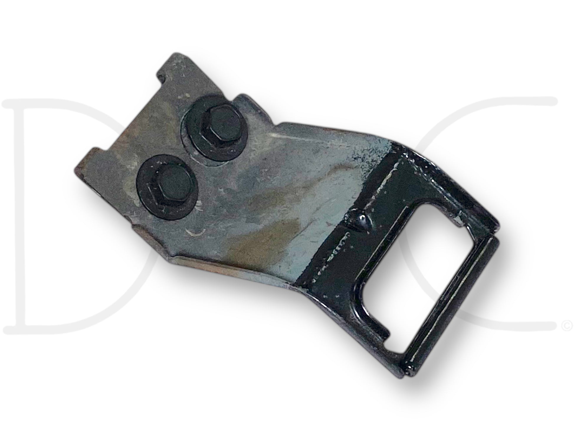 99-07 Ford F250 F350 Super Duty Dashboard Glove Box Latch Striker Catch OEM used part in good condition with light wear, compatible with 6.0 powerstroke and Ford Super Duty models from 1999 to 2007, suitable for truck glove box latch assembly.