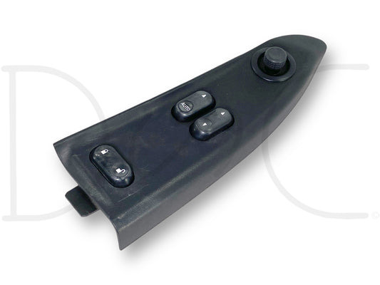 06-07 Ford F250 F350 LH Left Driver Front Power Window Lock Switch Panel Black
