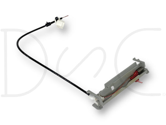 05-07 Ford F250 F350 Gear Shift Indicator Prndl Needle Cable Assembly OEM, used good condition with light wear, compatible with 2005-2007 Ford Super Duty models including F-250, F-350, F-450, and F-550, removed from 2007 Ford F-250 Lariat 6.0L Diesel 5R110 automatic 4WD.