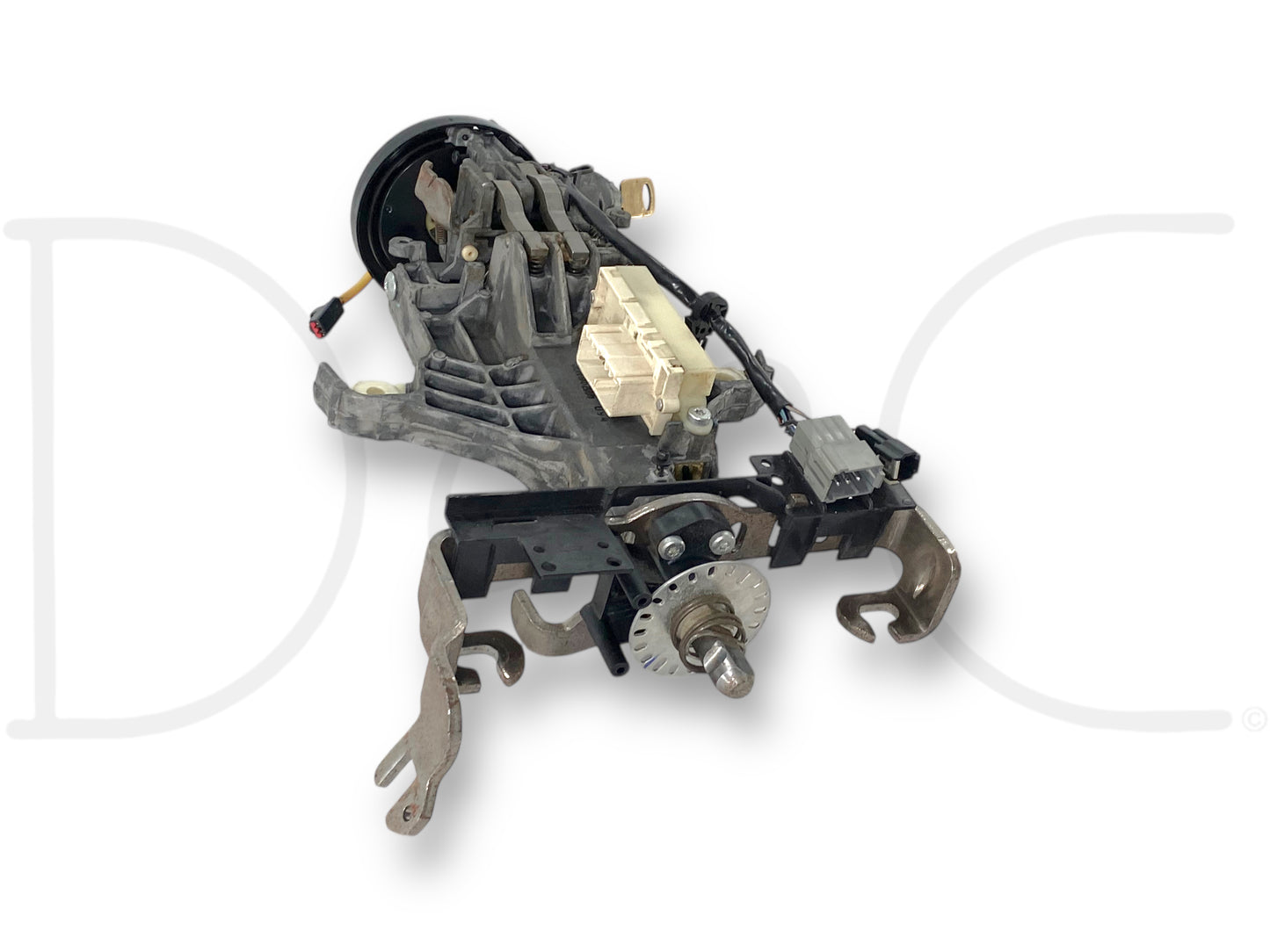 05-07 Ford F250 F350 Tilt Steering Column Auto Trans W/ Key & Clockspring OE