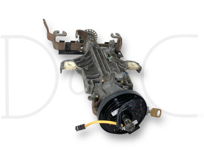 05-07 Ford F250 F350 Tilt Steering Column Auto Trans W/ Key & Clockspring OE