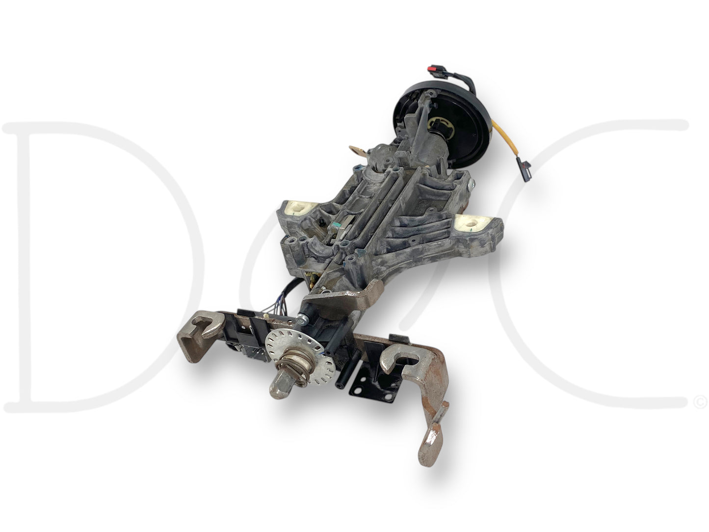 05-07 Ford F250 F350 Tilt Steering Column Auto Trans W/ Key & Clockspring OE