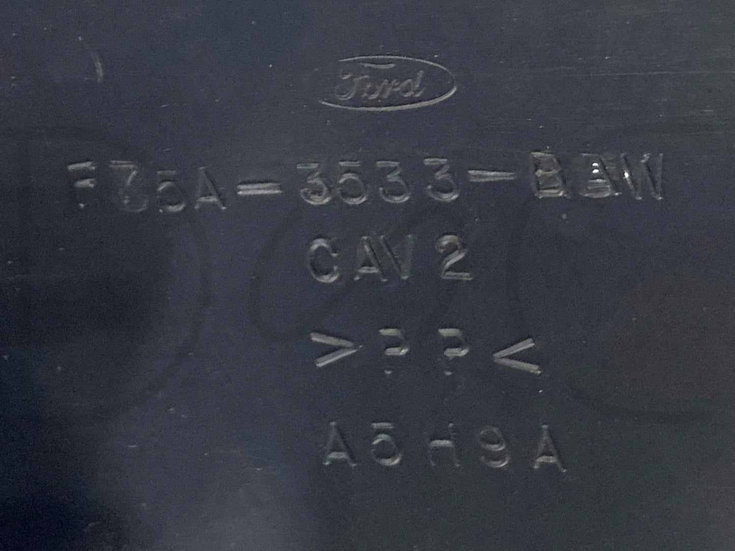 03-07 Ford F250 F350 Steering Column Shroud Tilt Auto Black Upper Lower