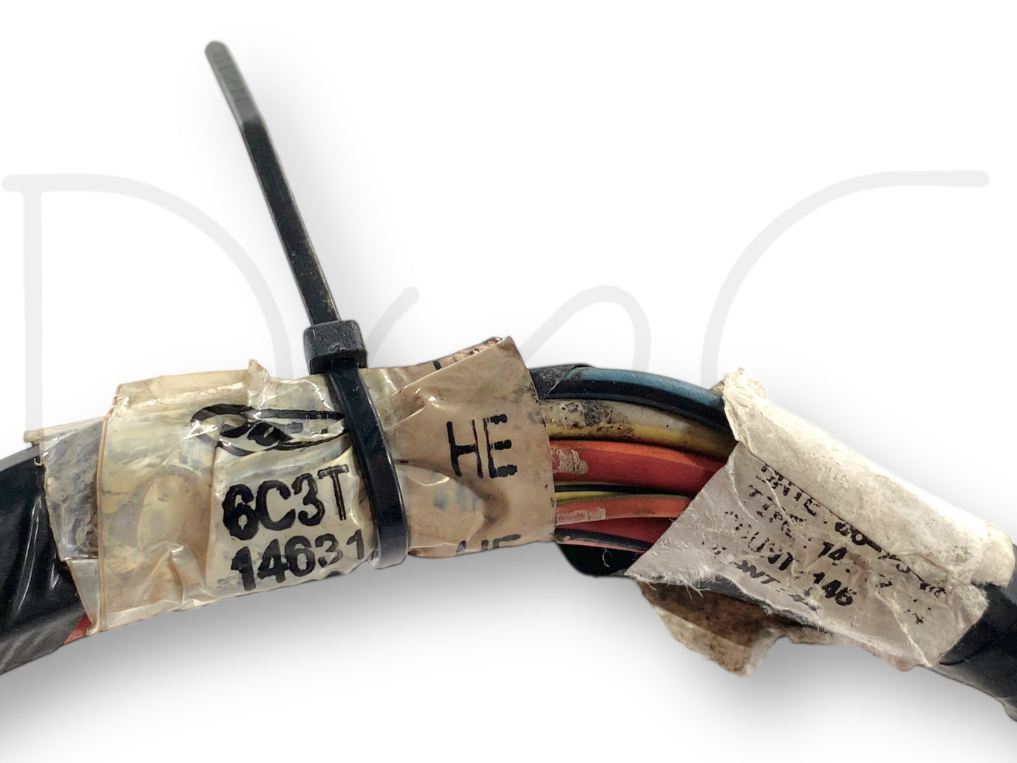 06-07 Ford F250 F350 LH Left Front Driver Door Wiring Harness 6C3T-14631-He
