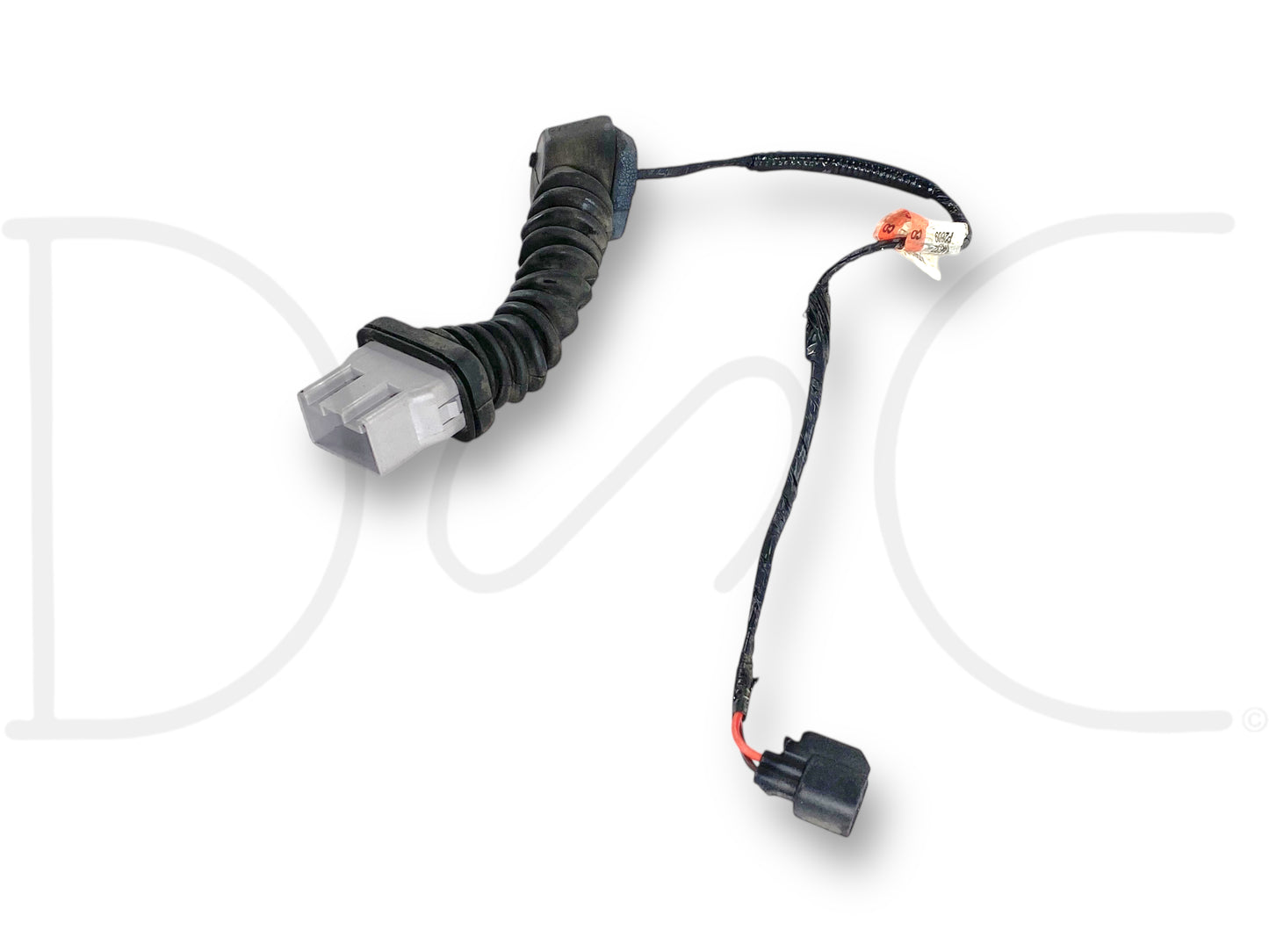 06-07 Ford F250 F350 RH Right Passenger Rear Door Wiring Harness 6C3T-14632-CD used in good condition with light wear, compatible with 2006-2007 Ford Super Duty models including F250, F350, F450, and F550, suitable for 6.0L Powerstroke diesel engines.