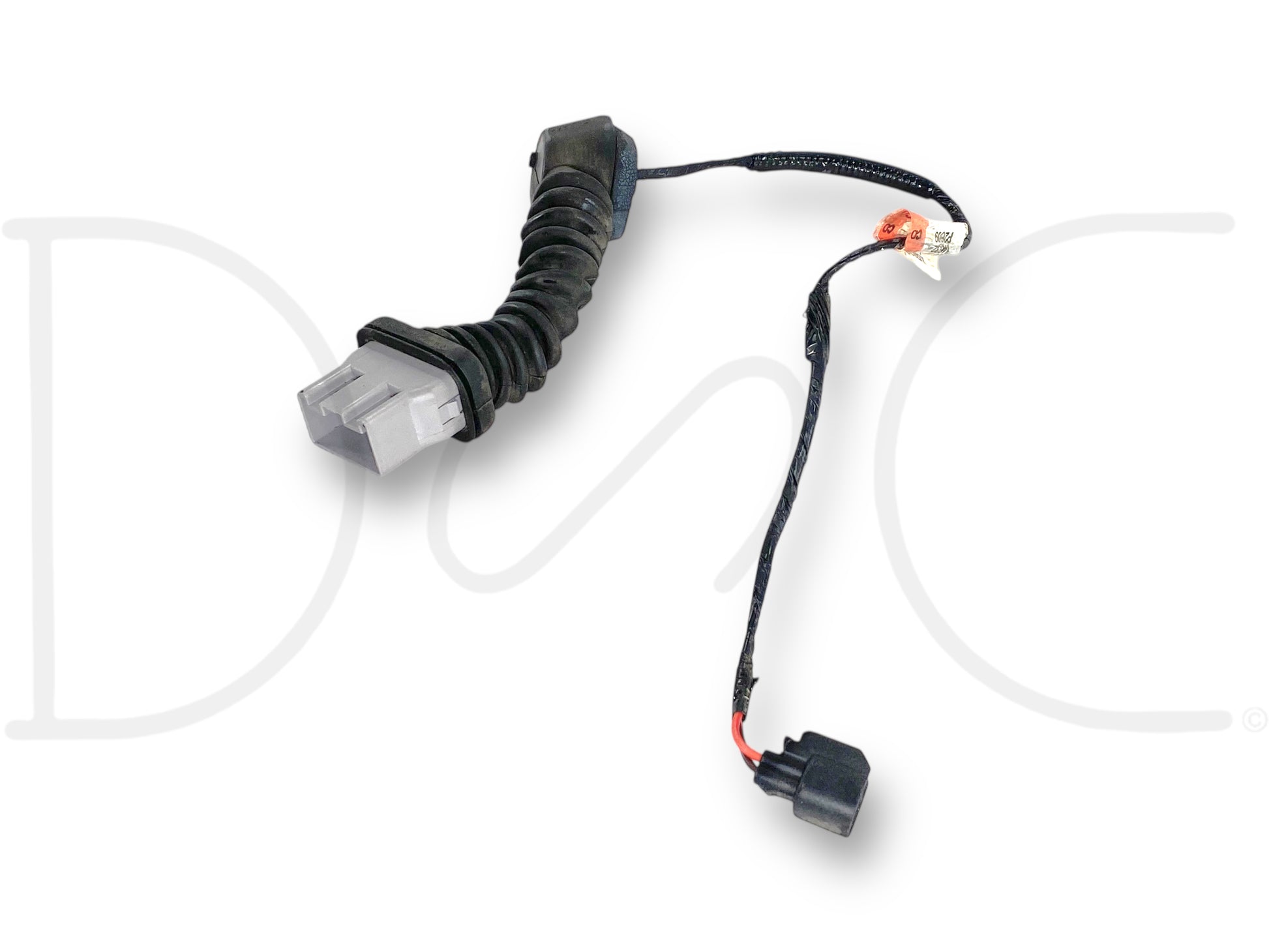 06-07 Ford F250 F350 RH Right Passenger Rear Door Wiring Harness 6C3T-14632-CD used in good condition with light wear, compatible with 2006-2007 Ford Super Duty models including F250, F350, F450, and F550, suitable for 6.0L Powerstroke diesel engines.