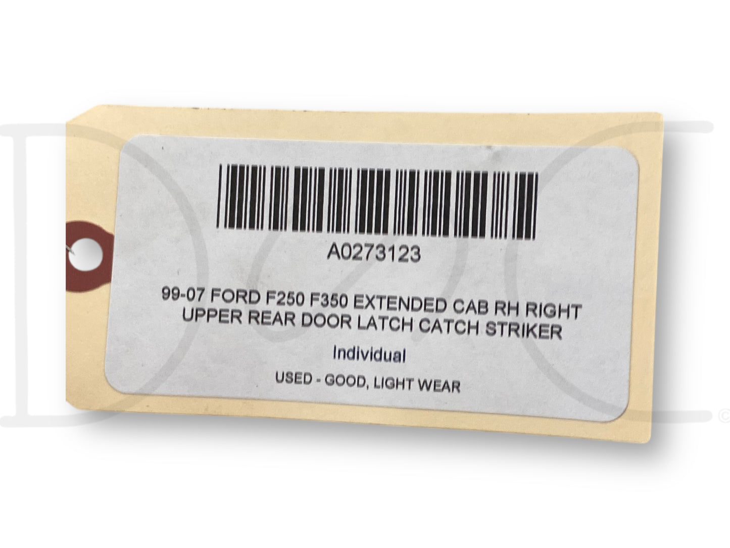 99-07 Ford F250 F350 Extended Cab RH Right Upper Rear Door Latch Catch Striker