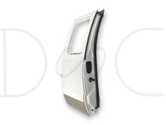 99-07 Ford F250 F350 Extended Cab RH Right Passenger Rear Door Z1 White / Aq Tan