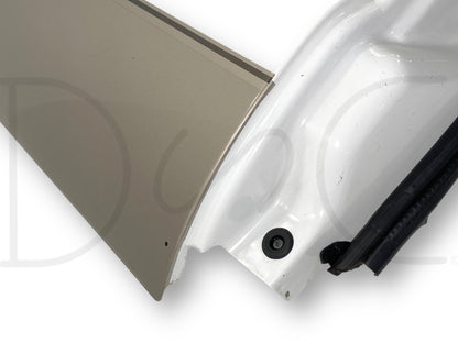 99-07 Ford F250 F350 Extended Cab RH Right Passenger Rear Door Z1 White / Aq Tan