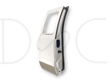 99-07 Ford F250 F350 Extended Cab RH Right Passenger Rear Door Z1 White / Aq Tan