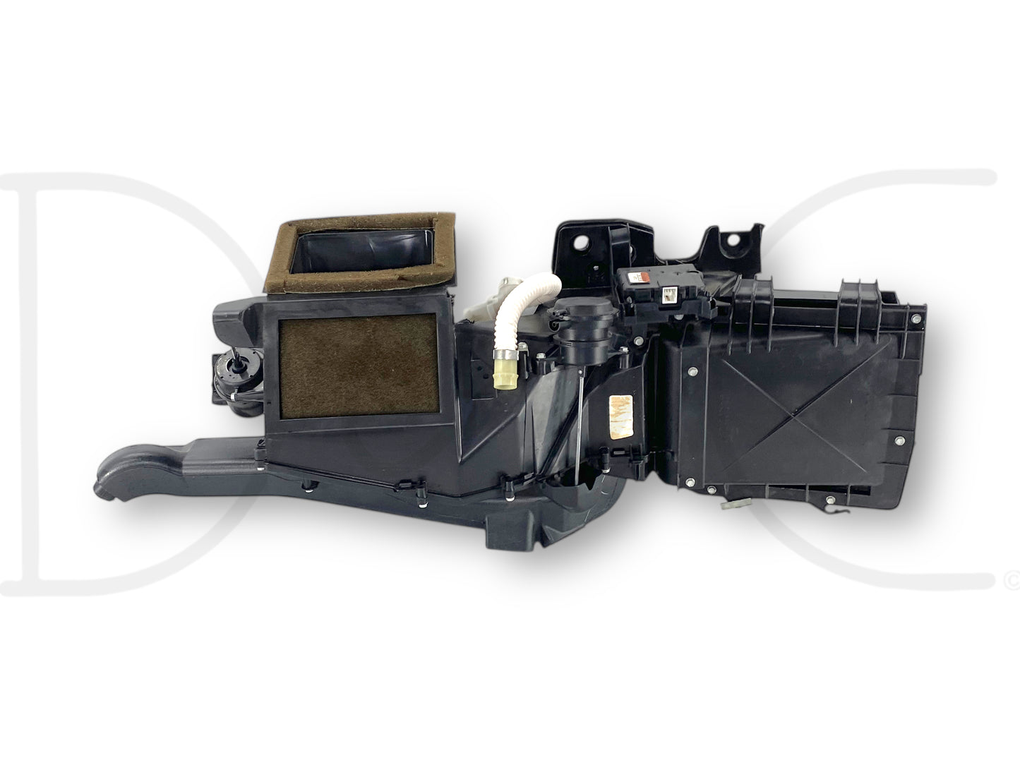05-07 Ford F250 F350 Auto Climate Eatc Interior Dash Ac Air Heater Core Housing used part in good condition with light wear, compatible with 2005-2007 Ford F-250, F-350, F-450, and F-550 trucks, designed for 6.0L Powerstroke diesel models.