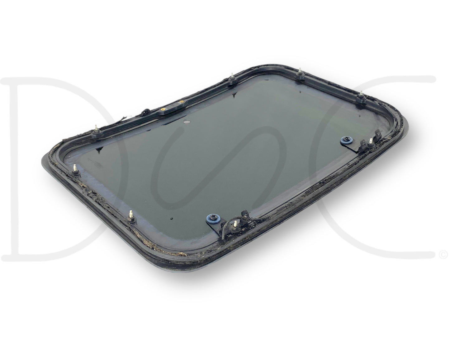 99-16 Ford F250 F350 Super Cab LH Left Driver Rear Door Window Glass OEM