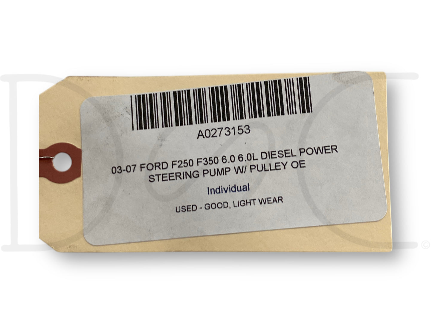 03-07 Ford F250 F350 6.0 6.0L Diesel Power Steering Pump W/ Pulley OE