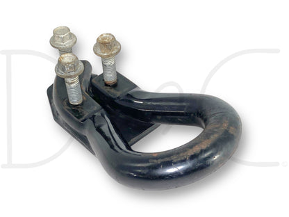 00-07 Ford F250 F350 Tow Hook Recovery Loop Black W/ Bolts 5C34-17A954-AB
