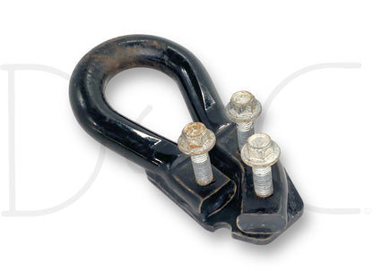 00-07 Ford F250 F350 Tow Hook Recovery Loop Black W/ Bolts 5C34-17A954-AB